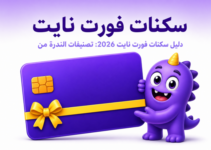سكنات فورت نايت: التصنيفات، الأشهر، وكيف تحصل عليها بأمان - غلاف