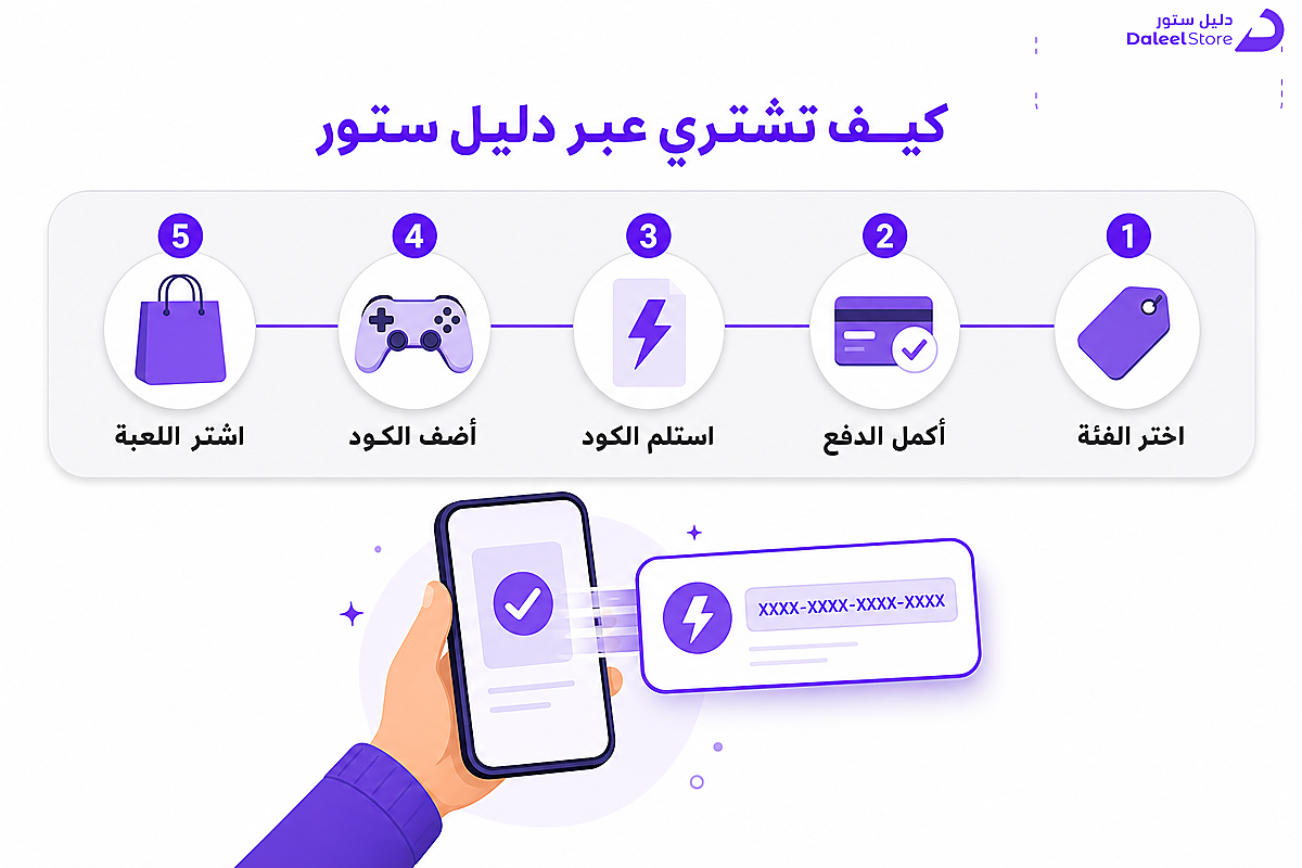خطوات شحن رصيد بلايستيشن لشراء GTA 6 عبر دليل ستور