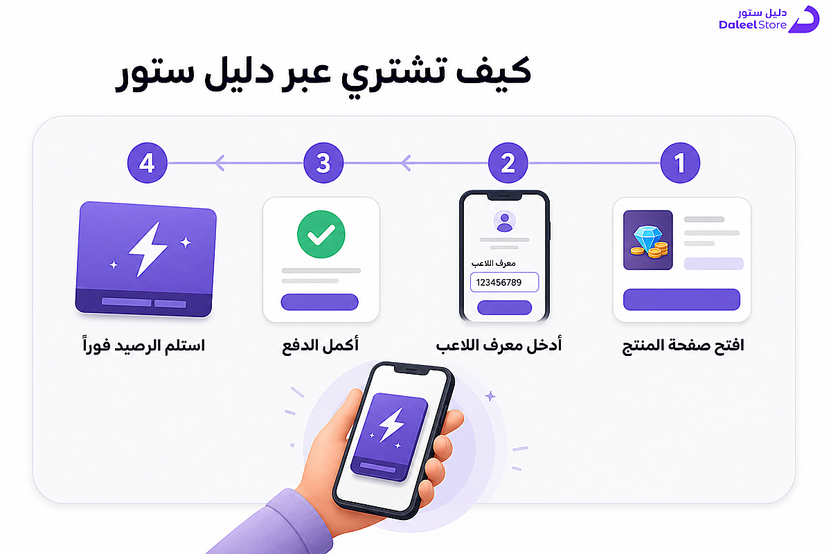 خطوات شحن جواهر فري فاير عبر دليل ستور